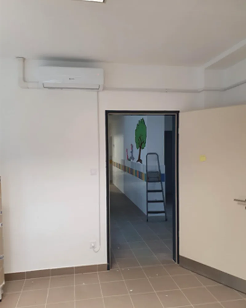 Klíma telepítés óvodába